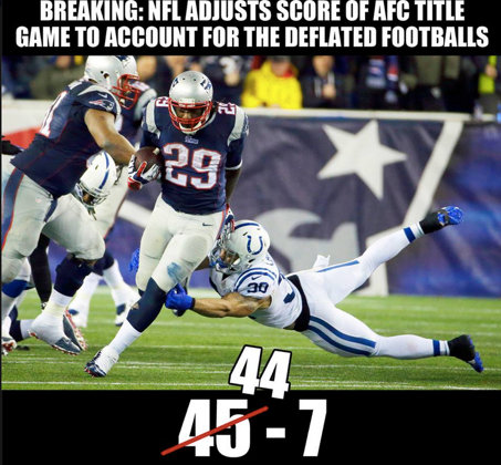 deflated footballs meme