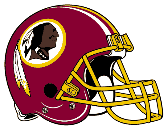 washington redskins helmet logo