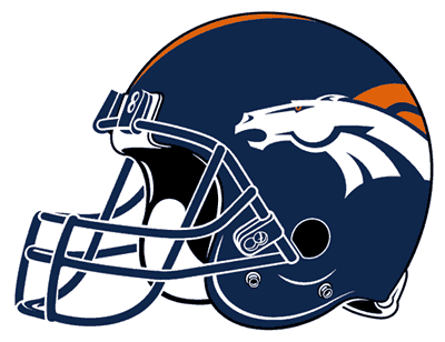 Broncos helmet