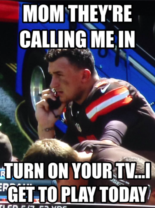 manziel playing today meme