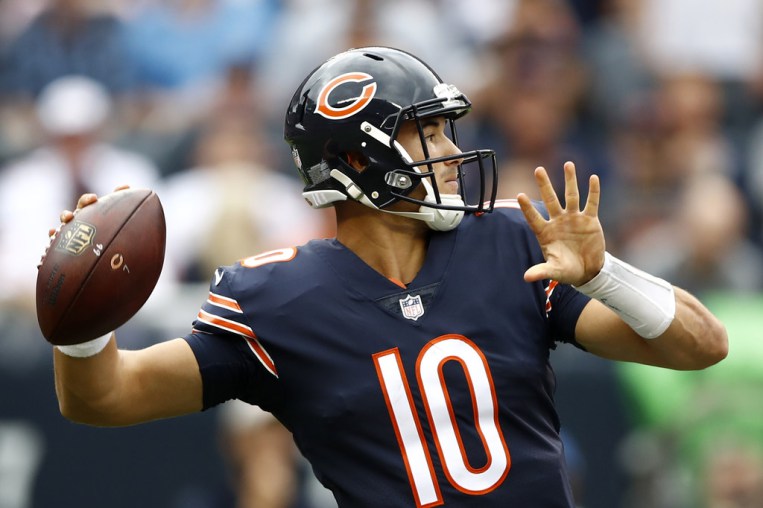 mitch trubisky week 11 start rookie