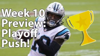 Fantasy Finish Line Podcast, Week 10: Playoff Push!